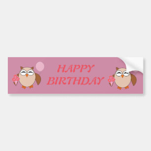 Pegatina Para Coche Pegatina de coche Personalizado de cumpleaños