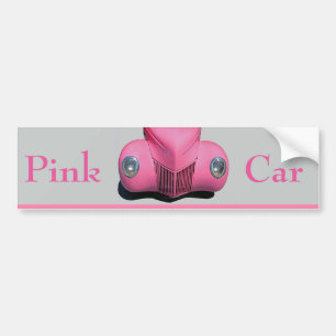 Pegatina Para Coche Pegatina de parachoques de coche rosa