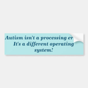 Pegatina Para Coche Pegatina del coche del autismo