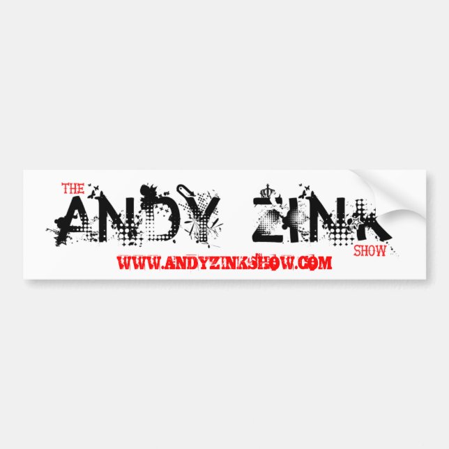 Pegatina Para Coche ¡Pegatina para el parachoques de TAZS! (Frente)