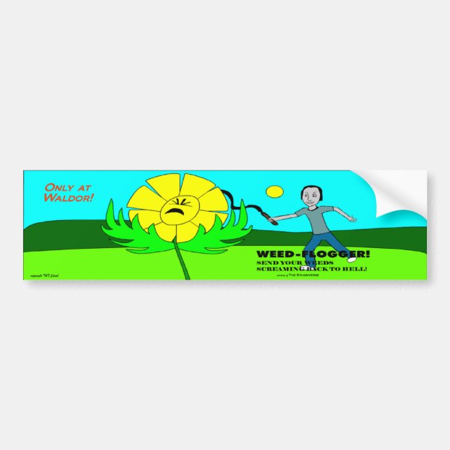 Pegatina Para Coche ¡Pegatina para el parachoques del Flogger de la (Frente)