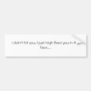 Pegatina Para Coche ¡Pegatina para el parachoques fresca!