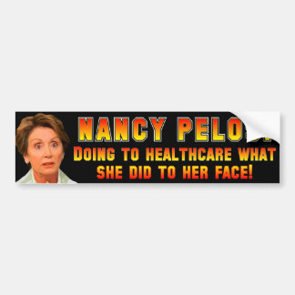 Pegatina Para Coche Pelosi: ObamaCare anti
