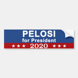 Pegatina Para Coche Pelosi para el presidente 2020
