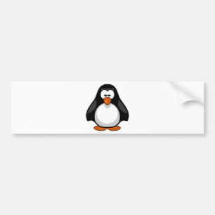 Pegatina Para Coche penguin - pingüino