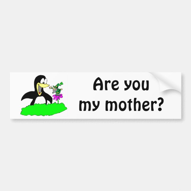 Pegatina Para Coche Penguin y Leprechaun (Frente)
