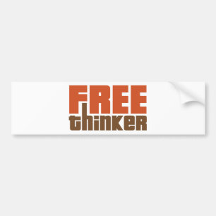 Pegatina Para Coche Pensador libre