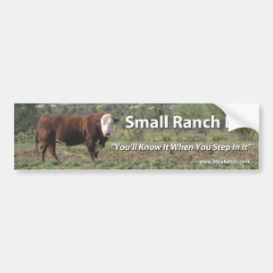 Pegatina Para Coche Pequeña vida del rancho