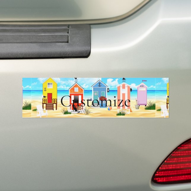 Pegatina Para Coche Pequeñas y pequeñas chispas de playa Thunder_Cove (en coche)