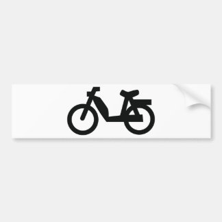 Pegatina Para Coche pequeño icono del ciclomotor