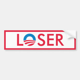 Pegatina Para Coche PERDEDOR de Obama