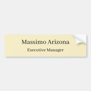 Pegatina Para Coche Perla Dorada Llena Profesional Moderno Minimailst