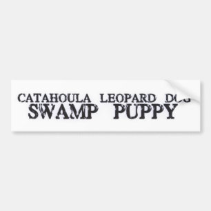 Pegatina Para Coche Perrito del pantano de Catahoula