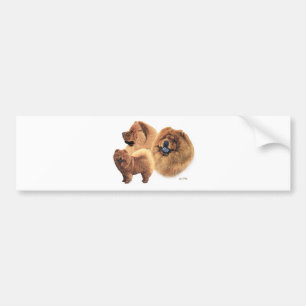 Pegatina Para Coche Perro chino de perro chino
