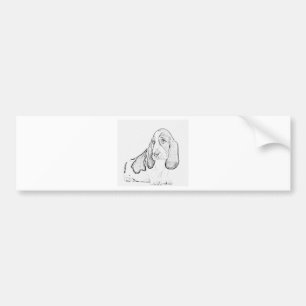 Pegatina Para Coche Perro de afloramiento