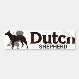 Pegatina Para Coche Perro de pastor holandés - Dutchie