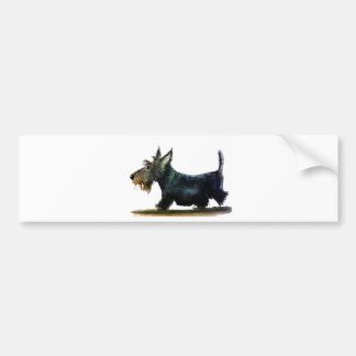 Pegatina Para Coche Perro del escocés