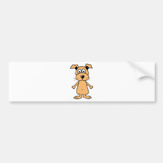 Pegatina Para Coche Perro divertido del dibujo animado