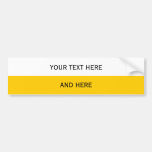 Pegatina Para Coche Personaliza tu texto, imagen y color de fondo