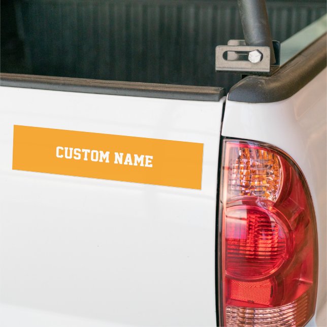 Pegatina Para Coche Personalizable (En Camión)