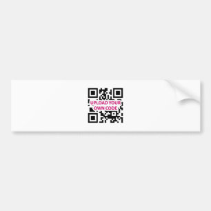 Pegatina Para Coche Personalizable del código de QR