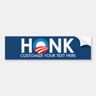 PEGATINA PARA COCHE PERSONALIZADO ANTI-OBAMA BUMPERSTICKER