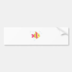 Pegatina Para Coche Personalizado de peces de cuta