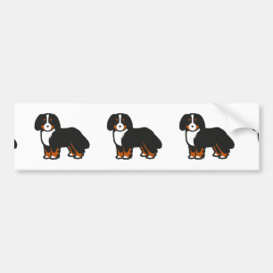Pegatina Para Coche personalizado de perro de montaña de bernese