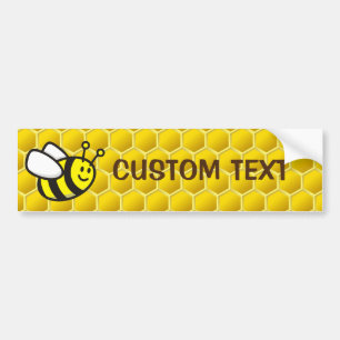 Pegatina Para Coche Personalizado Honeybee