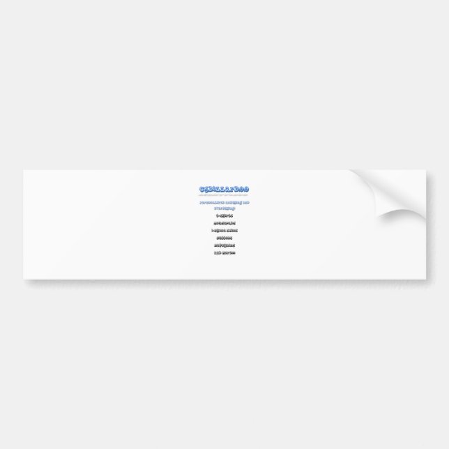 Pegatina Para Coche ¡Personalizado le!!!!!! (Frente)