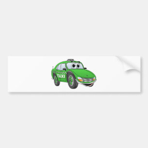 Pegatina Para Coche Personalizado Taxi Verde