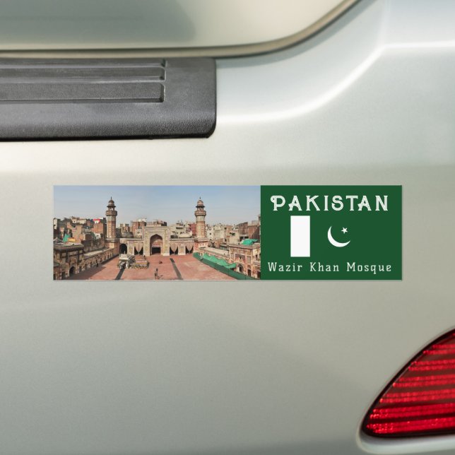 Pegatina Para Coche Personalizado Texto Pakistán (en coche)