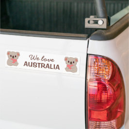 Pegatina Para Coche Personalizado Textos Amar Koala