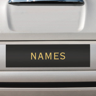 Pegatina Para Coche Personalizados con Apellido o Apodo en Ellos