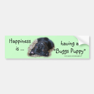 Pegatina Para Coche "Personalizar de Bumpersticker- del perrito de