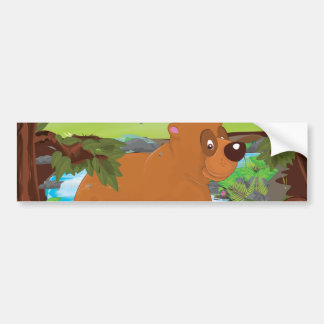 Pegatina Para Coche Pesca de oso Personalizado