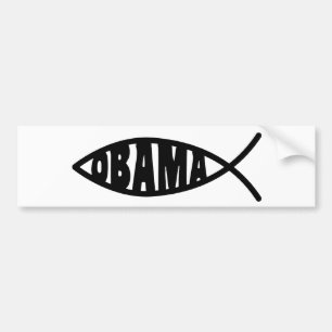 Pegatina Para Coche Pescados de Obama