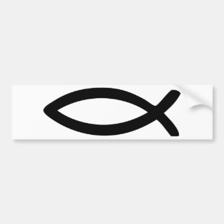 Pegatina Para Coche pescados del símbolo de Jesús