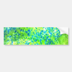 Pegatina Para Coche "Pescados" - Mahi Mahi del delfín por PatternWear©