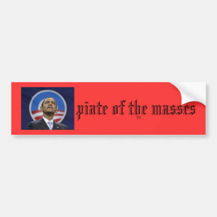 Pegatina Para Coche piate de o (bama) de las masas