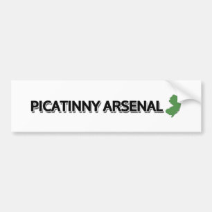 Pegatina Para Coche Picatinny Arsenal, Nueva Jersey