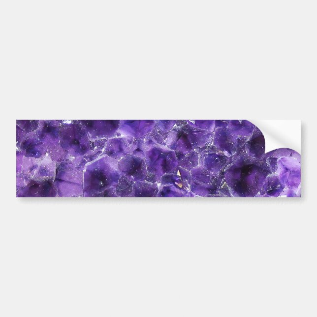 Pegatina Para Coche Picos de Amethyst en Caída (Frente)