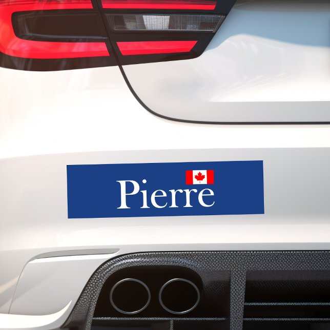 Pegatina Para Coche Pierre Poilievre con bandera oficial de Canadá osc (Subido por el creador)