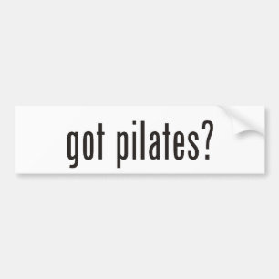 Pegatina Para Coche ¿pilates conseguidos?