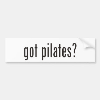 Pegatina Para Coche ¿pilates conseguidos?