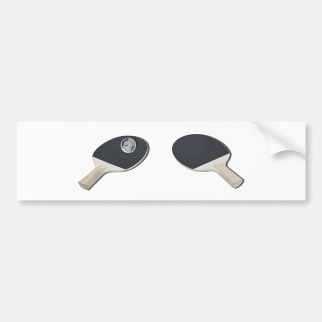 Pegatina Para Coche PingPongGlobe052711 (Frente)