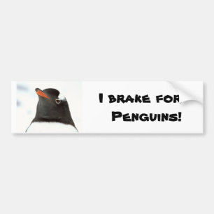 Pegatina Para Coche Pingüino-tastic
