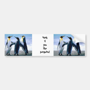 Pegatina Para Coche Pingüinos