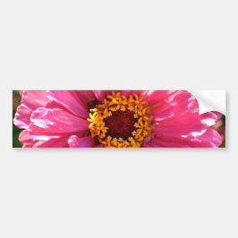Pegatina Para Coche Pink Zinnia