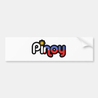 Pegatina Para Coche Pinoy